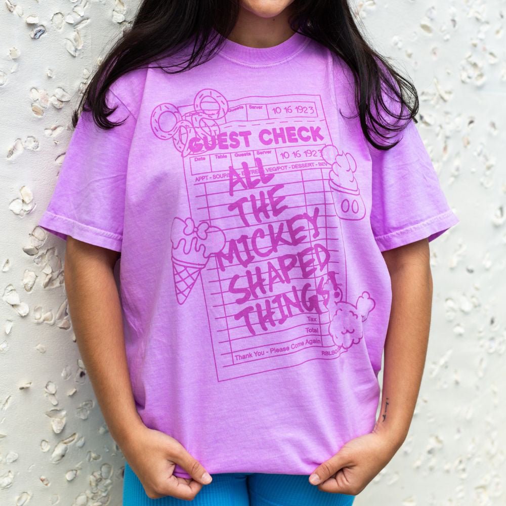 Neon 'All The Mickey - Shaped Things' T-Shirt - United Monograms