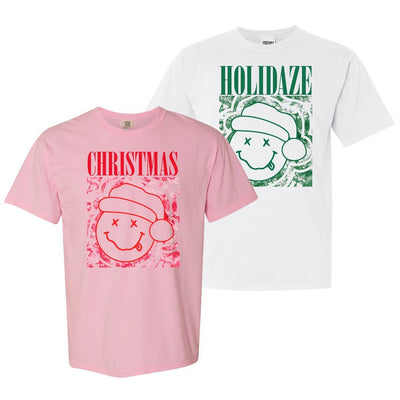 'Nirvana Christmas/Holidaze' Band Tee - United Monograms