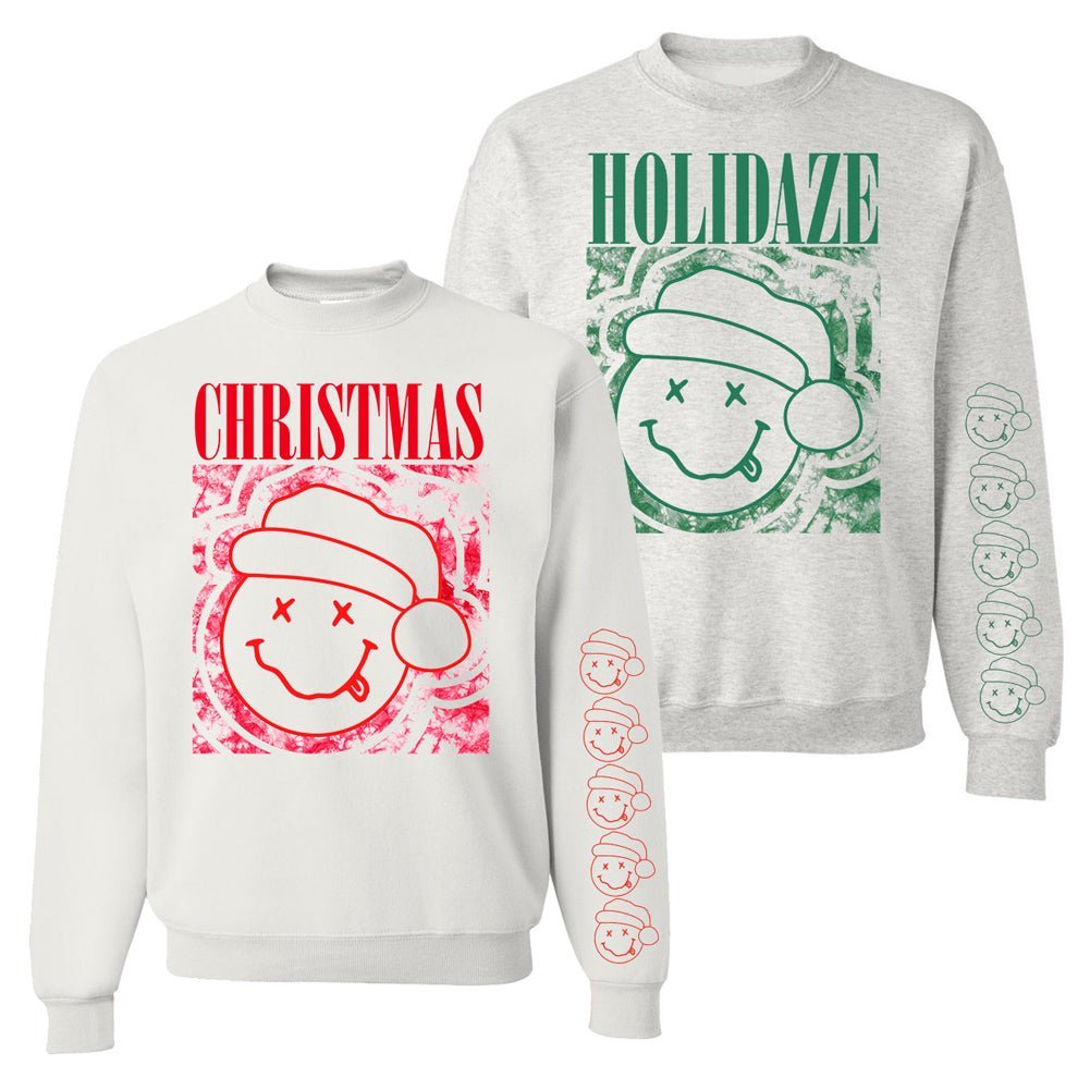 'Nirvana Christmas/Holidaze' Sweater - United Monograms