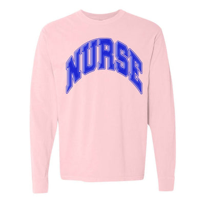 'Nurse' PUFF Long Sleeve T - Shirt - United Monograms