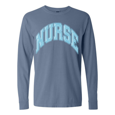 'Nurse' PUFF Long Sleeve T - Shirt - United Monograms