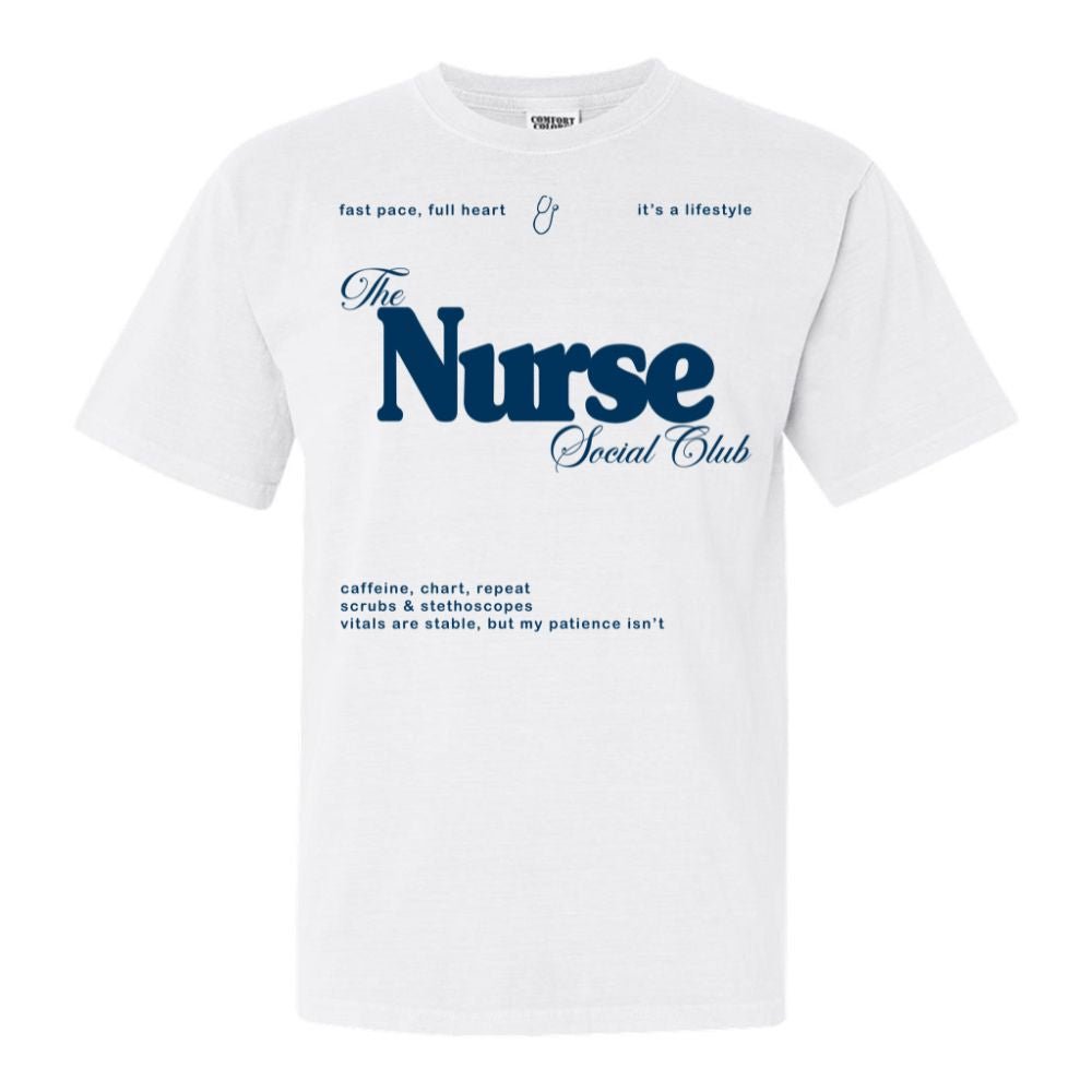 'Nurse Social Club' T-Shirt - United Monograms