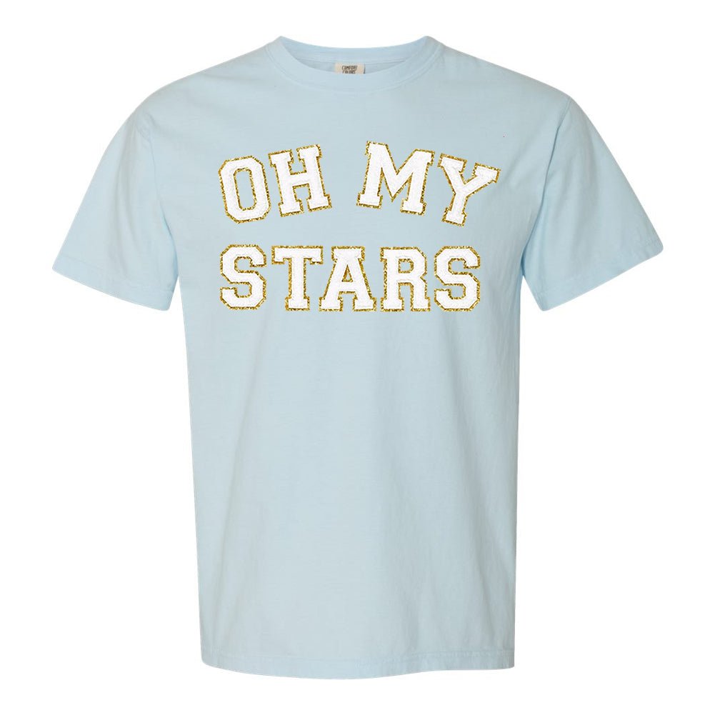 Oh My Stars Letter Patch T-Shirt - United Monograms