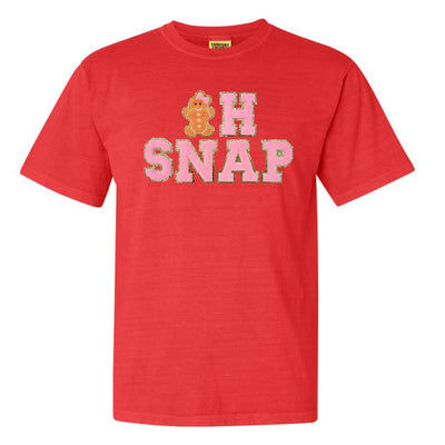 'Oh Snap' Letter Patch Tee - United Monograms