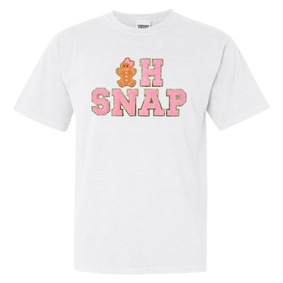 'Oh Snap' Letter Patch Tee - United Monograms