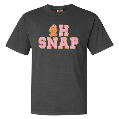 'Oh Snap' Letter Patch Tee - United Monograms