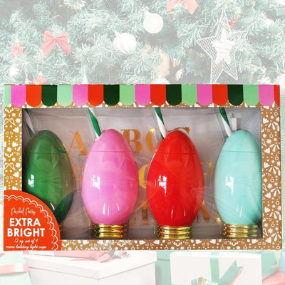 Party Cups 'Holiday Light Mini Sippers' 4 - Pack Drink Set - United Monograms