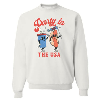 'Party In The USA' Crewneck Sweatshirt - United Monograms
