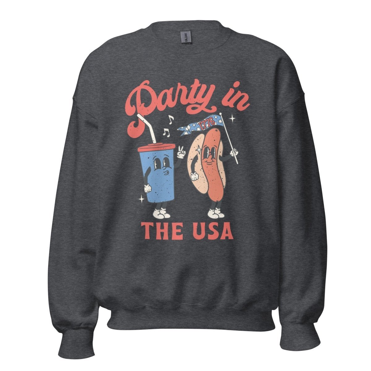 'Party In The USA' Crewneck Sweatshirt - United Monograms