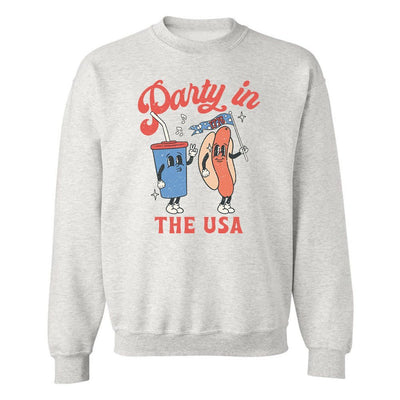'Party In The USA' Crewneck Sweatshirt - United Monograms