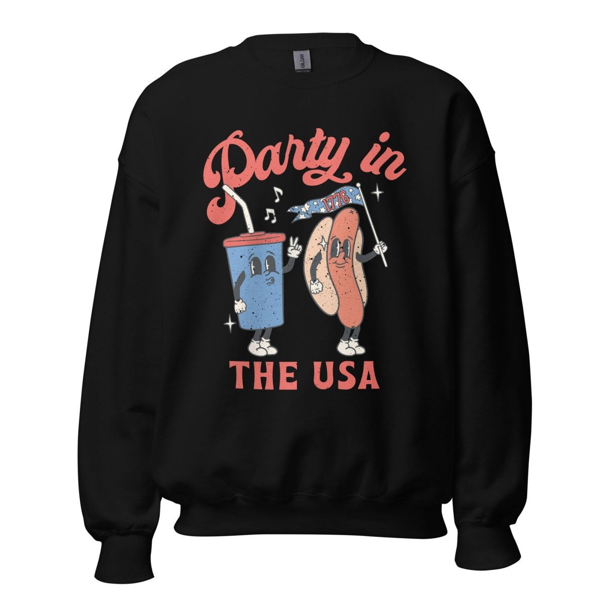 'Party In The USA' Crewneck Sweatshirt - United Monograms