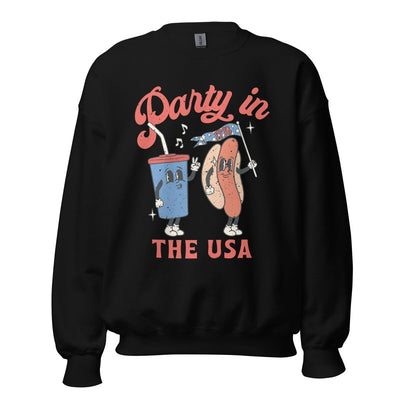 'Party In The USA' Crewneck Sweatshirt - United Monograms