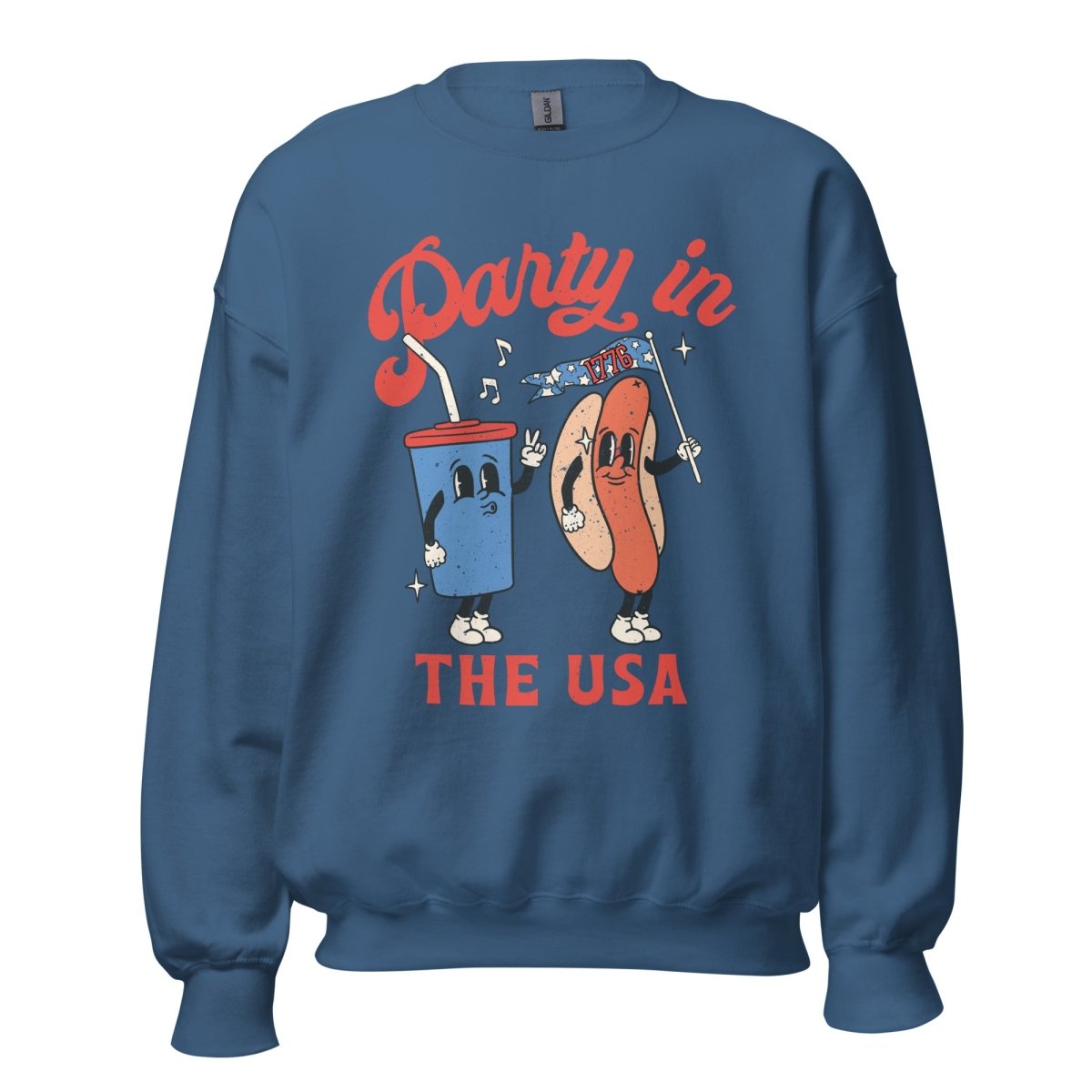 'Party In The USA' Crewneck Sweatshirt - United Monograms