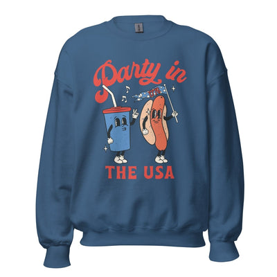 'Party In The USA' Crewneck Sweatshirt - United Monograms