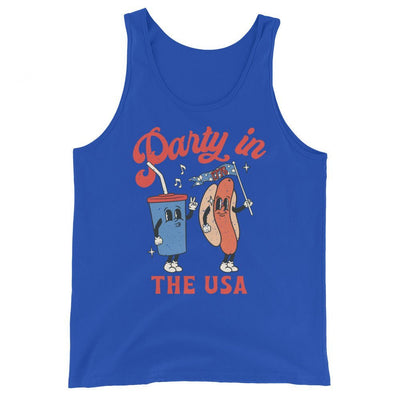 'Party In The USA' Premium Tank Top - United Monograms