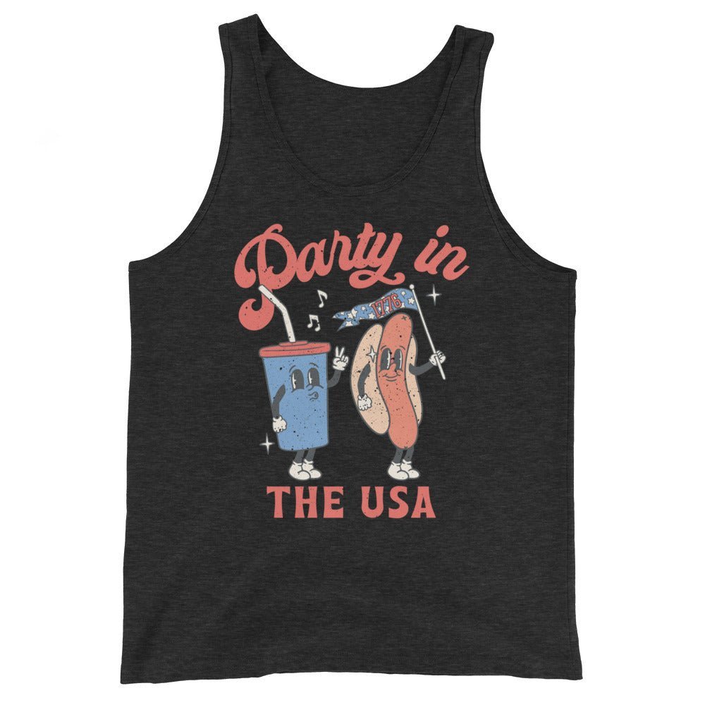 'Party In The USA' Premium Tank Top - United Monograms