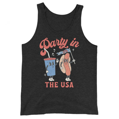 'Party In The USA' Premium Tank Top - United Monograms
