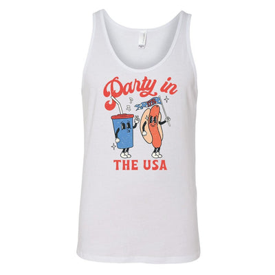 'Party In The USA' Premium Tank Top - United Monograms
