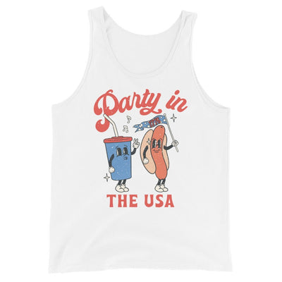 'Party In The USA' Premium Tank Top - United Monograms