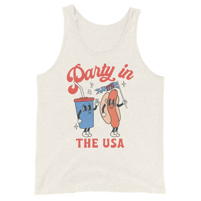 'Party In The USA' Premium Tank Top - United Monograms