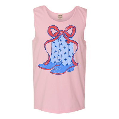 'Patriotic Boots' Tank Top - United Monograms