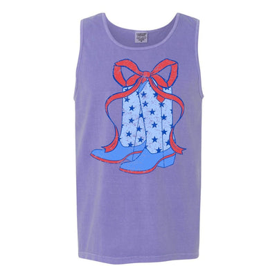 'Patriotic Boots' Tank Top - United Monograms