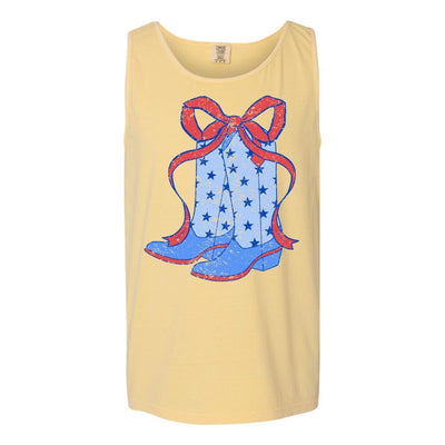 'Patriotic Boots' Tank Top - United Monograms