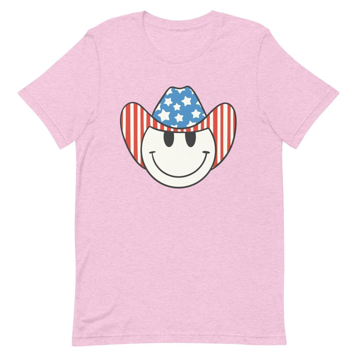 'Patriotic Cowboy' Heather Premium Tee - United Monograms