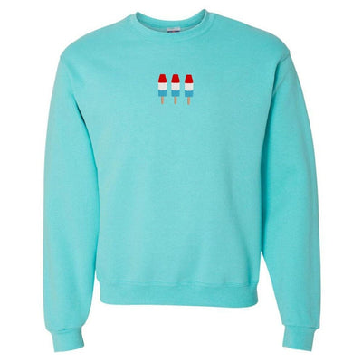 'Patriotic Popsicles' Embroidered Crewneck Sweatshirt - United Monograms