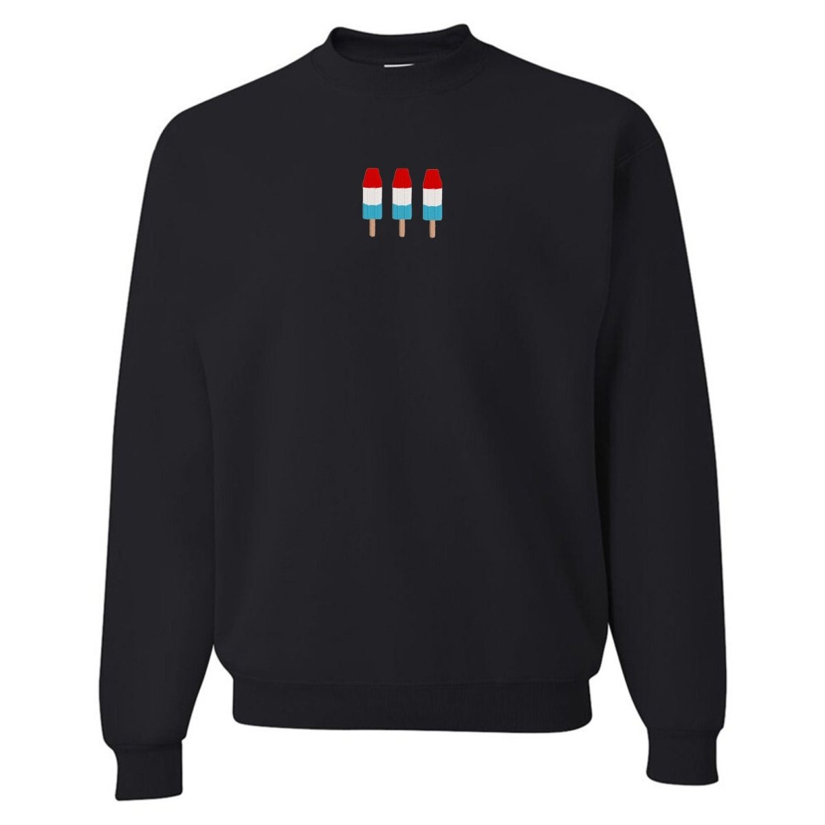'Patriotic Popsicles' Embroidered Crewneck Sweatshirt - United Monograms