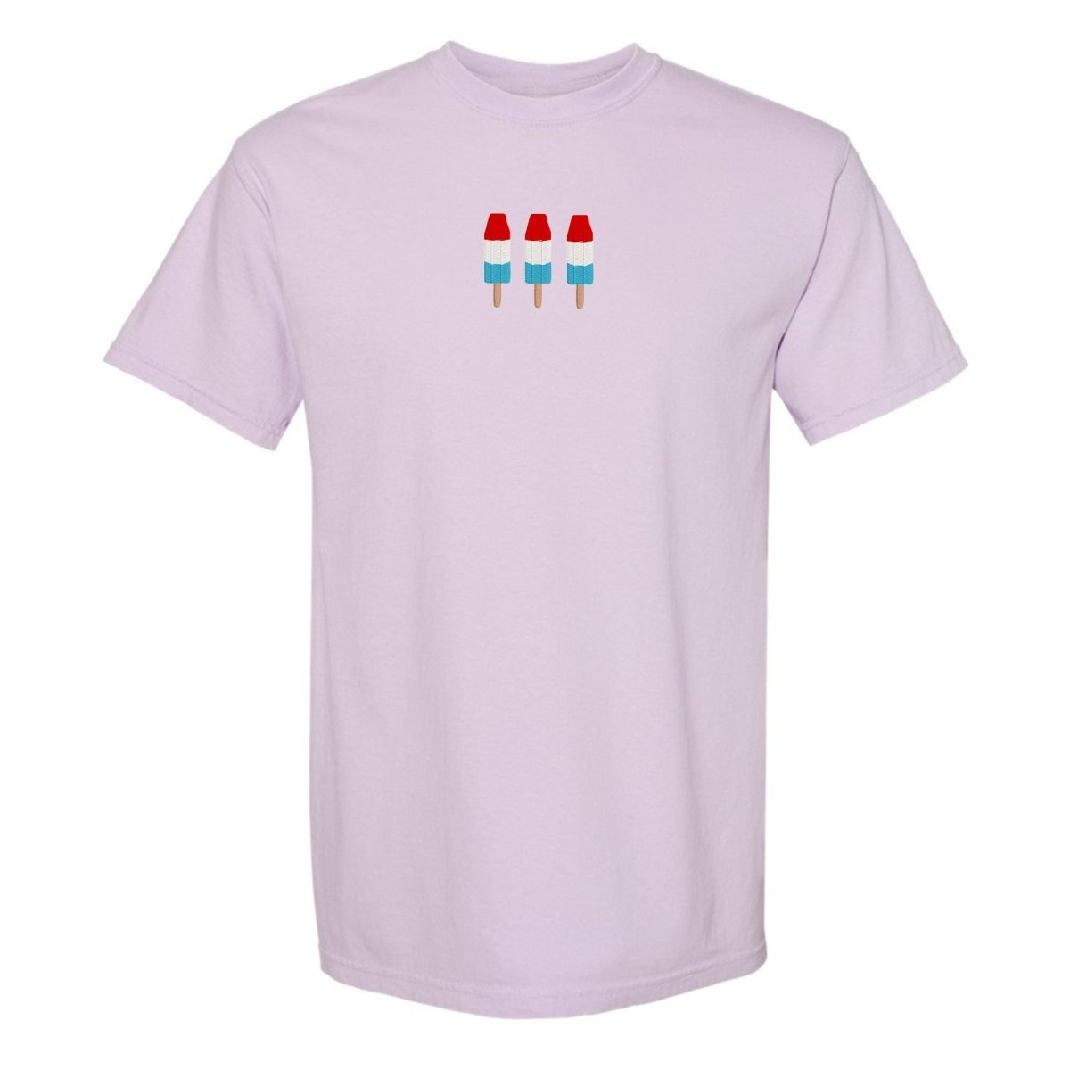 'Patriotic Popsicles' Embroidered T - Shirt - United Monograms