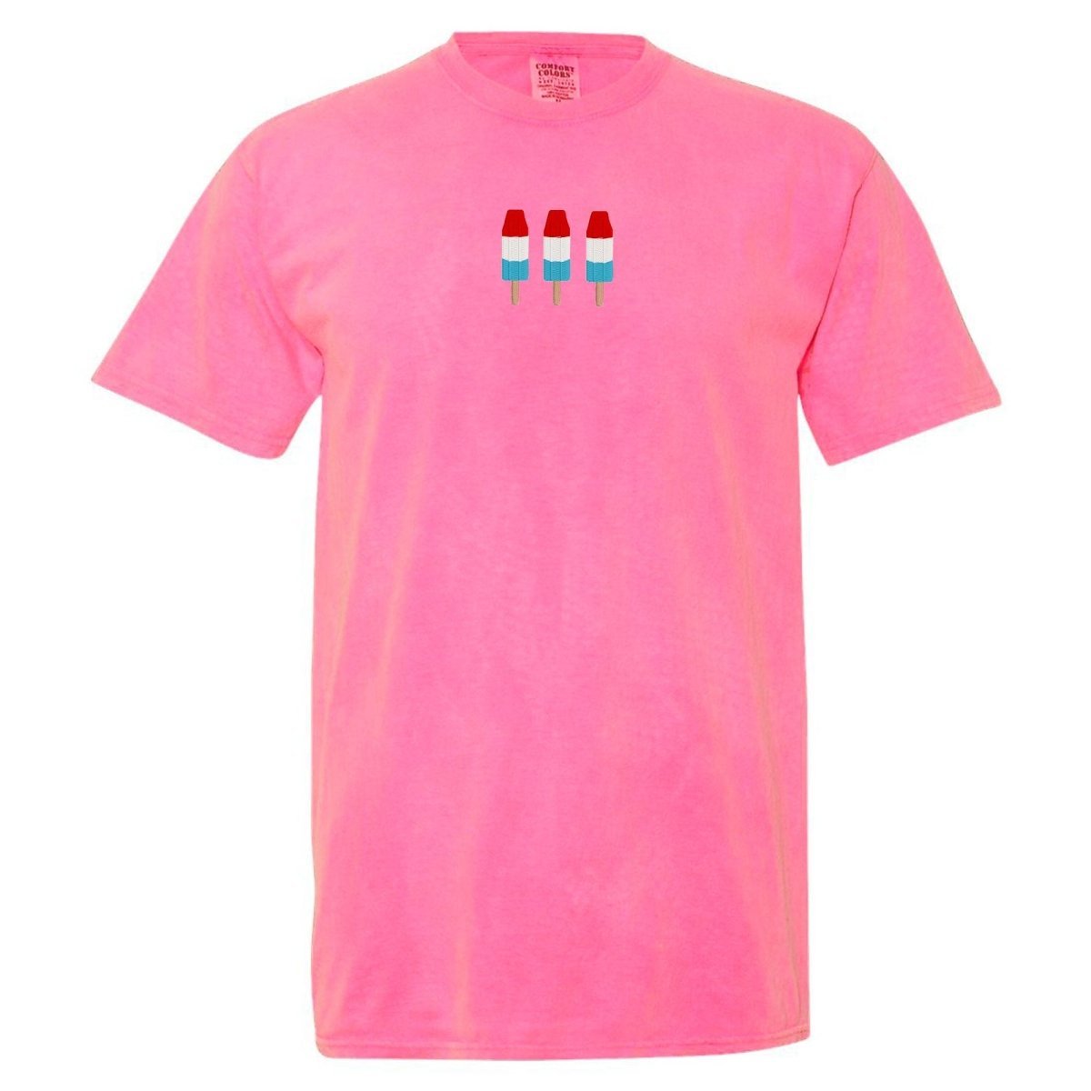 'Patriotic Popsicles' Embroidered T - Shirt - United Monograms