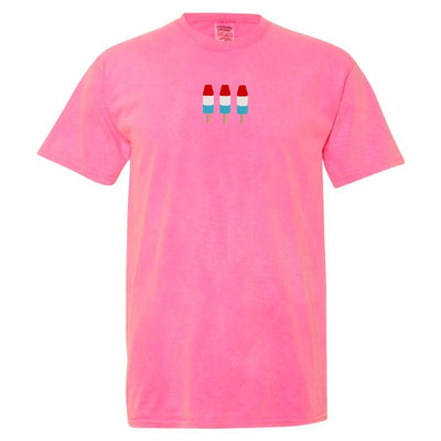 'Patriotic Popsicles' Embroidered T - Shirt - United Monograms