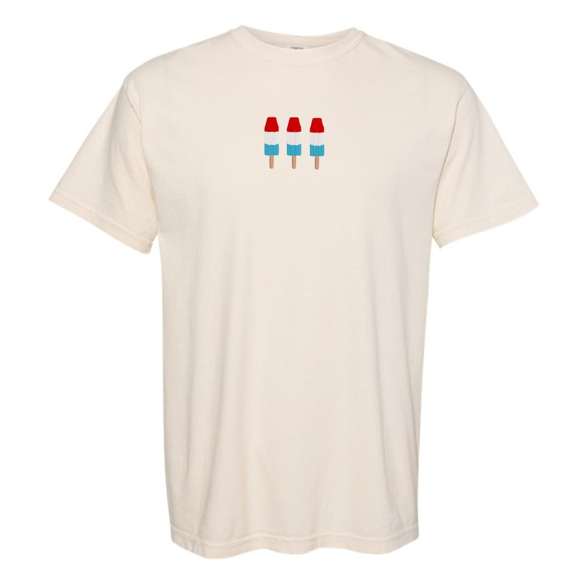 'Patriotic Popsicles' Embroidered T - Shirt - United Monograms