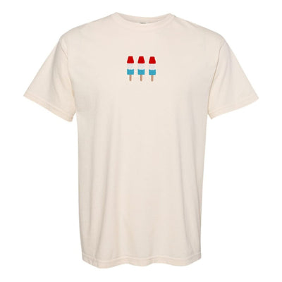 'Patriotic Popsicles' Embroidered T - Shirt - United Monograms