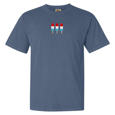 'Patriotic Popsicles' Embroidered T - Shirt - United Monograms
