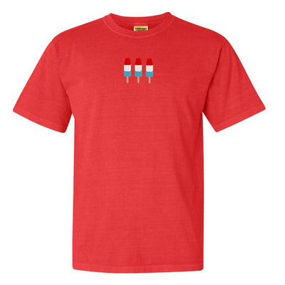 'Patriotic Popsicles' Embroidered T - Shirt - United Monograms
