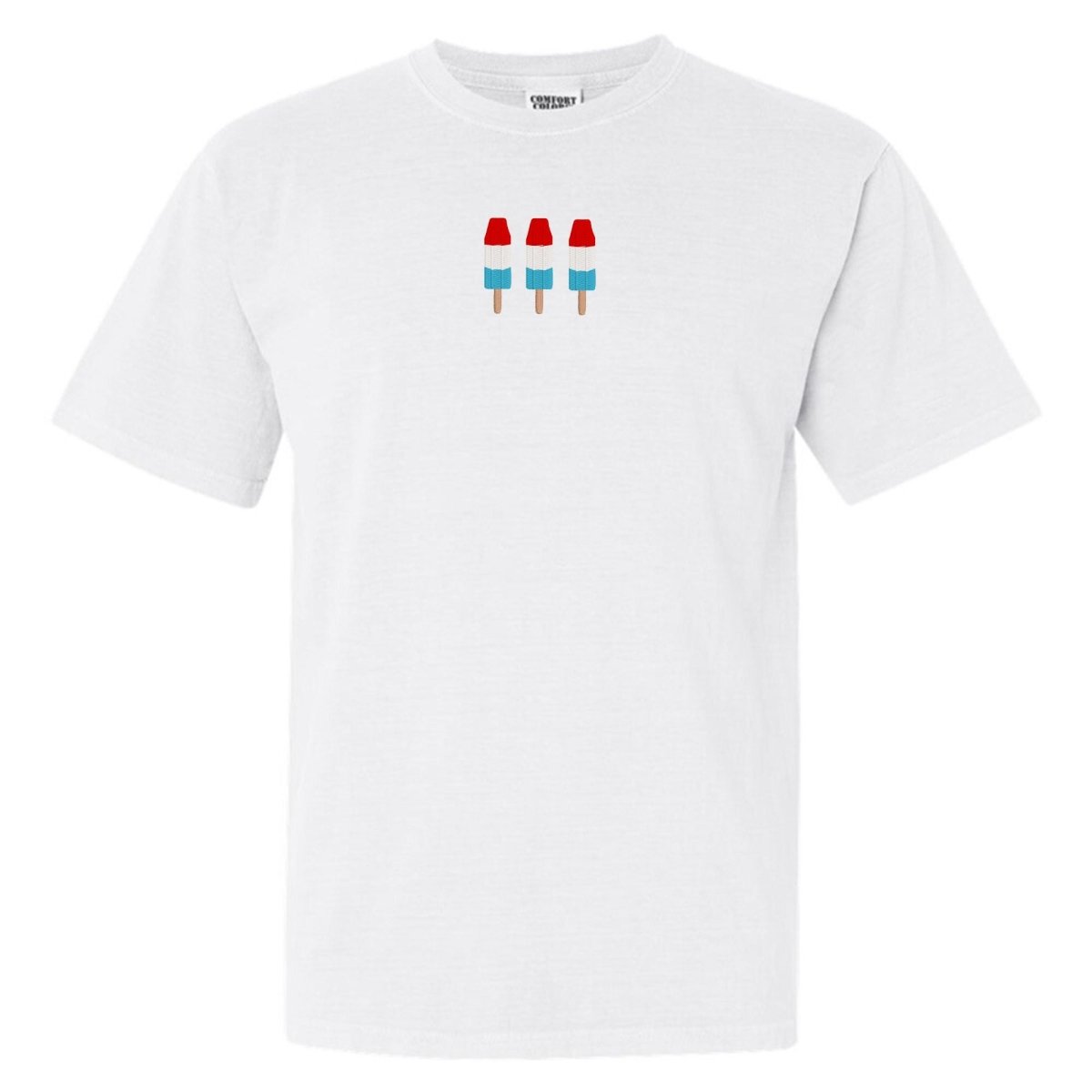 'Patriotic Popsicles' Embroidered T - Shirt - United Monograms