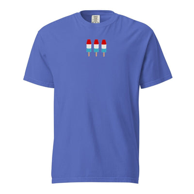 'Patriotic Popsicles' Embroidered T - Shirt - United Monograms