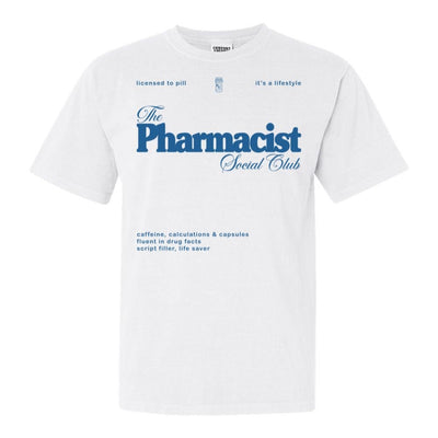 'Pharmacist Social Club' T-Shirt - United Monograms