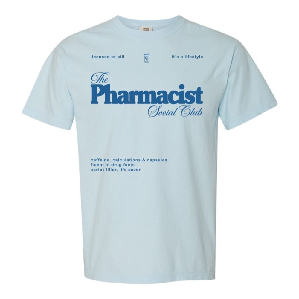 'Pharmacist Social Club' T-Shirt - United Monograms