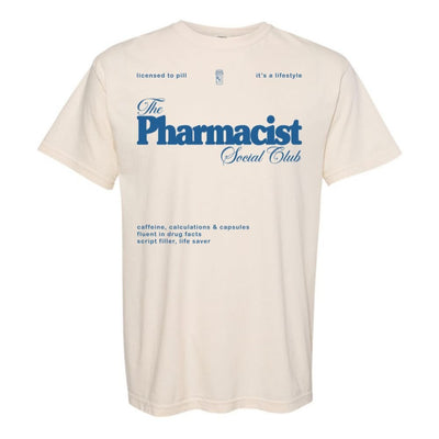 'Pharmacist Social Club' T-Shirt - United Monograms