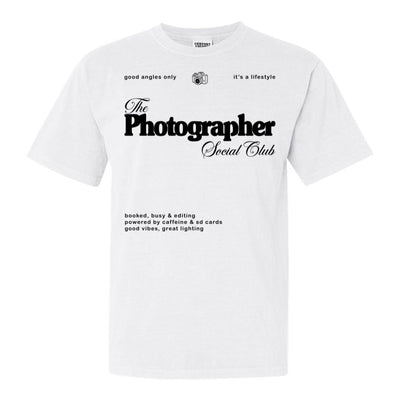 'Photographer Social Club' T-Shirt - United Monograms