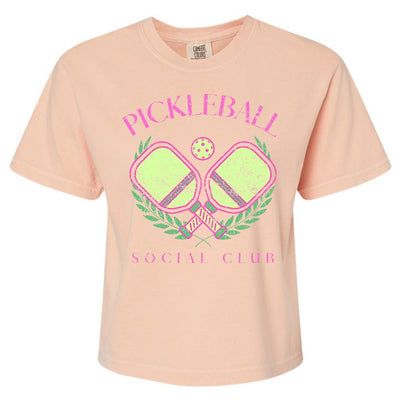 'Pickleball Social Club' Boxy T - Shirt - United Monograms