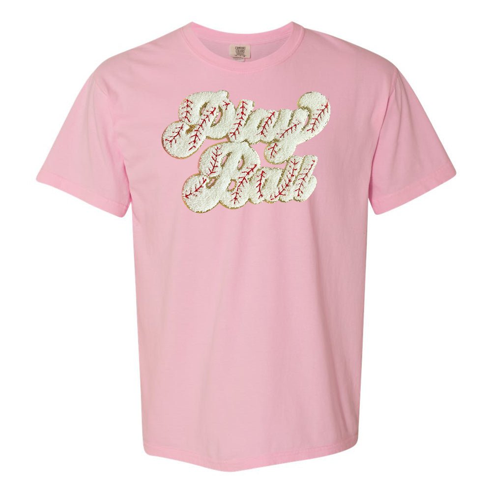 Play Ball Letter Patch T-Shirt - United Monograms