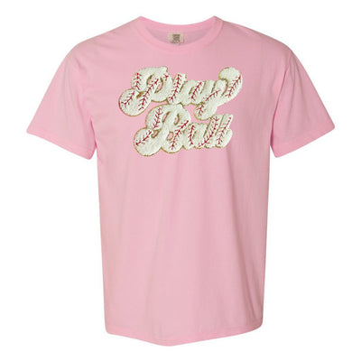 Play Ball Letter Patch T-Shirt - United Monograms