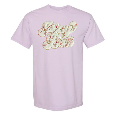 Play Ball Letter Patch T-Shirt - United Monograms