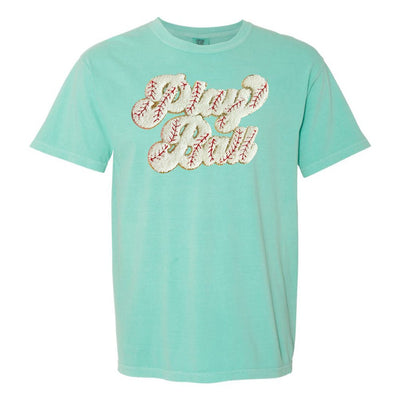 Play Ball Letter Patch T-Shirt - United Monograms