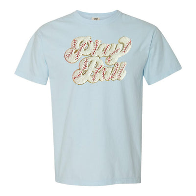 Play Ball Letter Patch T-Shirt - United Monograms