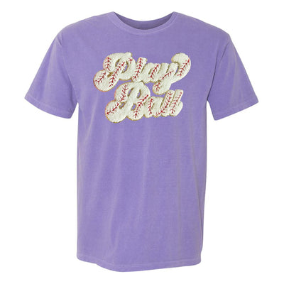 Play Ball Letter Patch T-Shirt - United Monograms